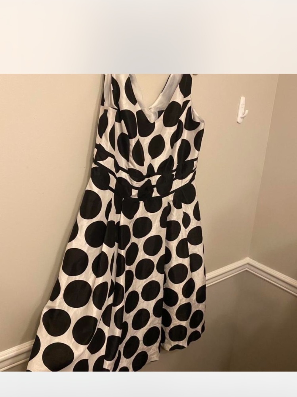 Scarlett Black and White Polka Dot Dress